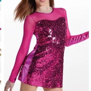NEW Weissman Ultra Sparkle Illusion Dress size: XXL